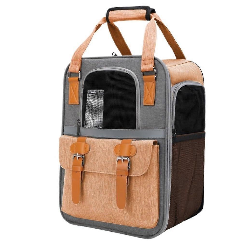 Cat Bags, Portable, Foldable, Breathable Cat Backpack, Pet Carrier, Multifunctional Storage Bag for Cats