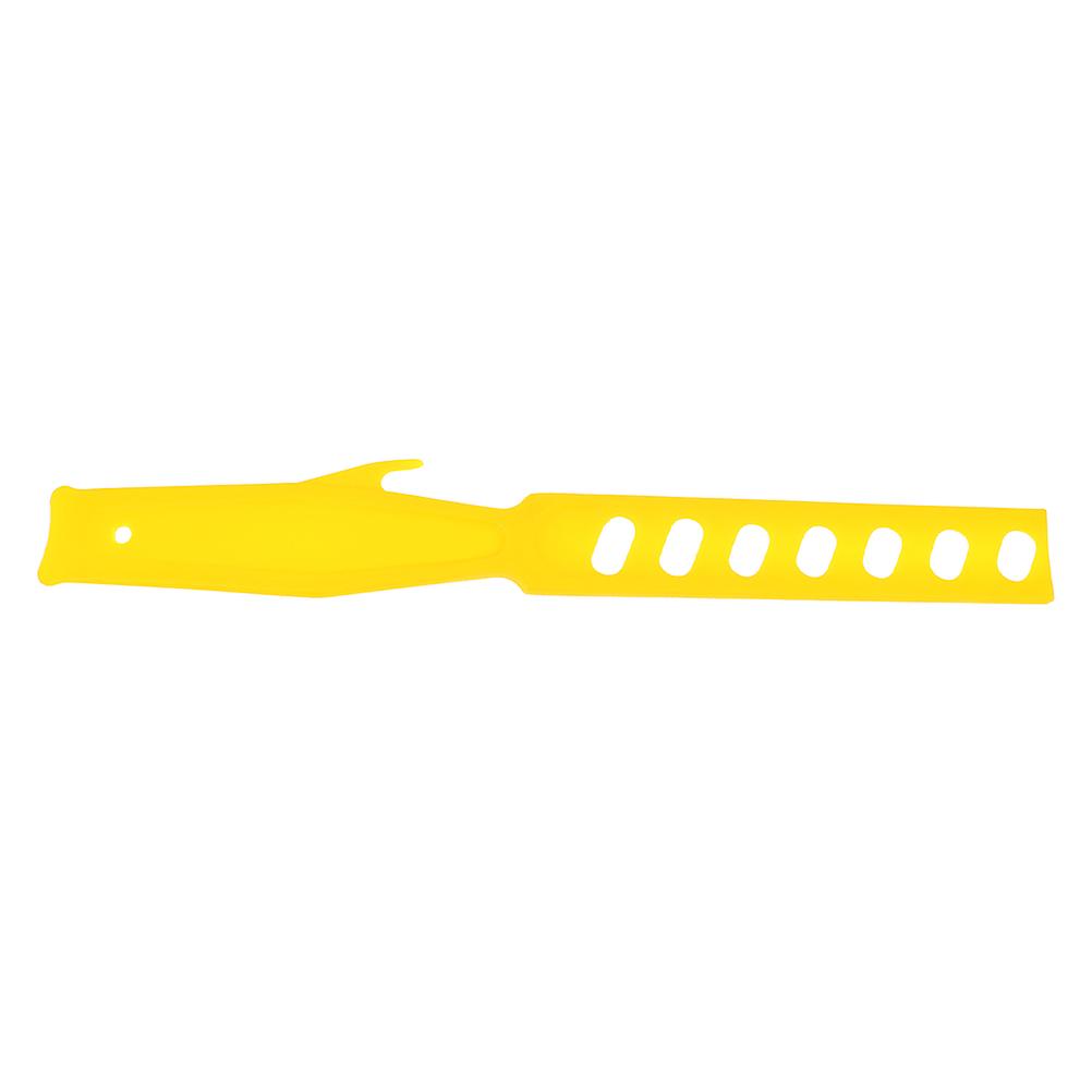 Paint Mixing Rod Manual Paint Mixing Tool Workshop Use Yellow Plastic 1Set