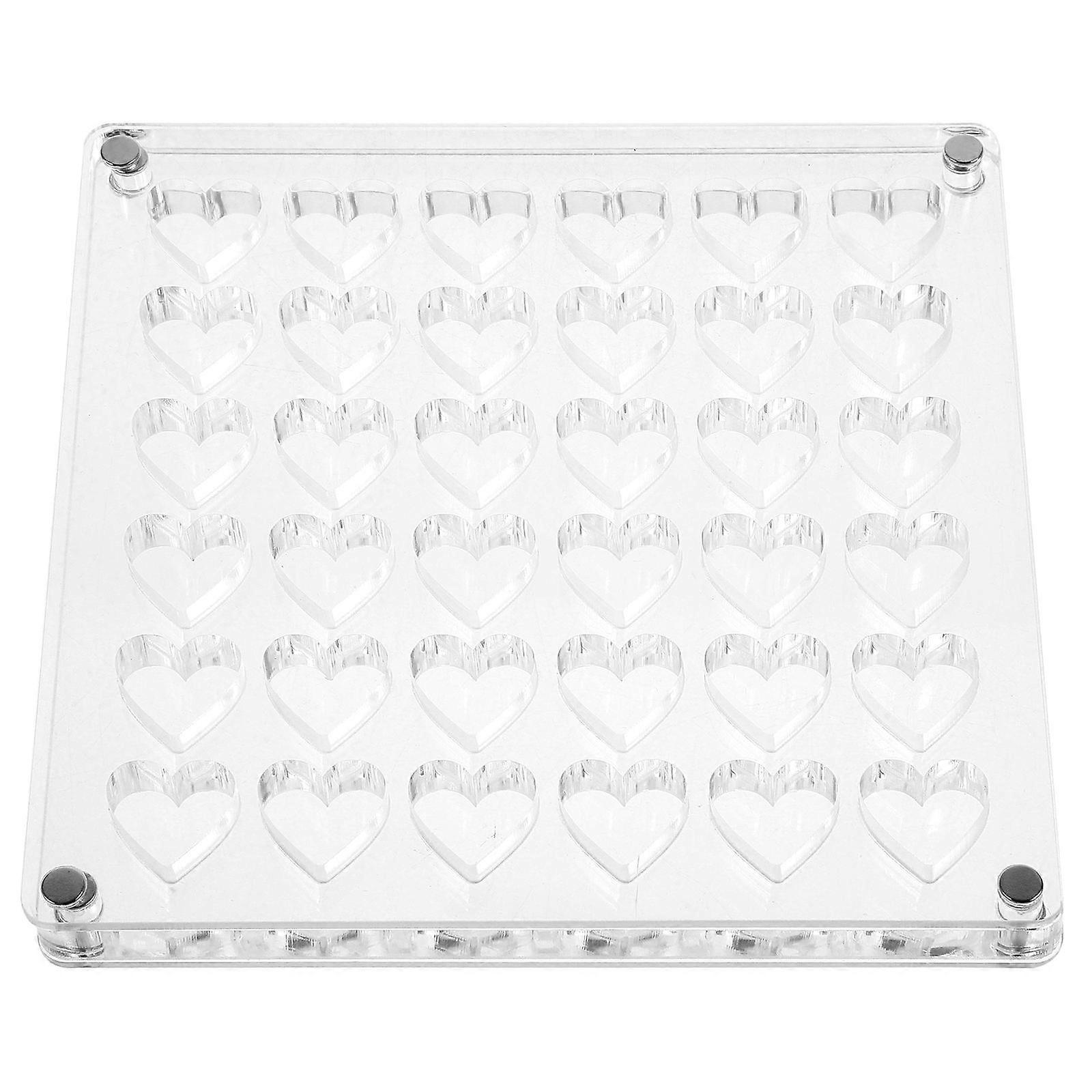 Acrylic Seashell Display Box for Storage Use Transparent Easy to Carry Multi Purpose 7x7 Inches