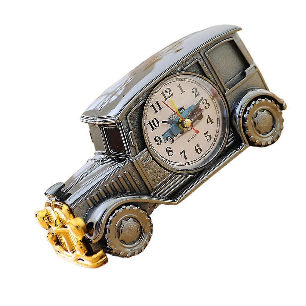 Car Dashboard Clock Silent Operation Easy to Set Time Display Office Desk Accessory 1Pack