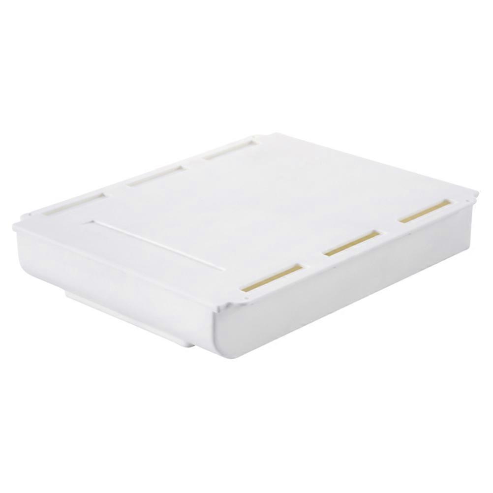 Plastic Organizer With Drawers Hanging Container Style Under Table Stationery Organization Grey 1 Set