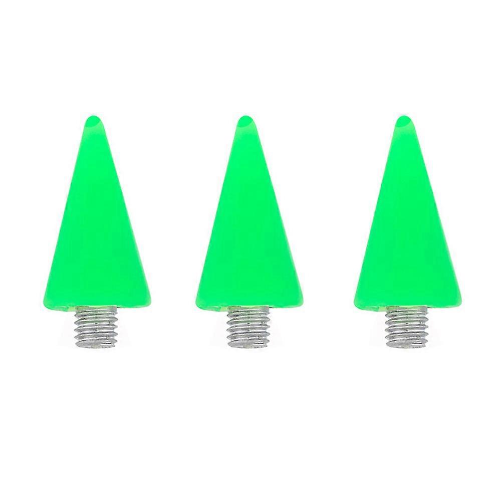 Nail Art Dotting Pen Replacement Head for Rhinestones Picker Acrylic and Metal Green 3pcs