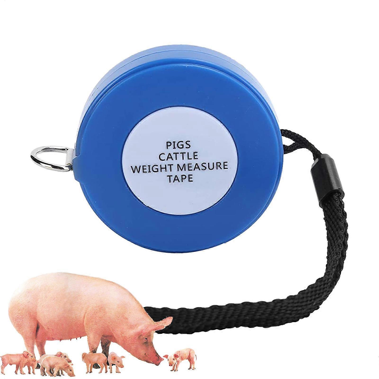 Tape Measure For Weight Of Livestock, Retractable Body Measuring Tape For Cattle, Goat And Pig, Farm Animals