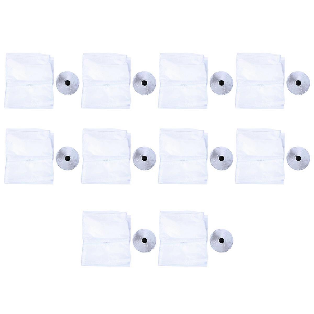 10X AirLock Window Seal for Portable Air Conditioner,400 cm Flexible Cloth Sealing Plate Window Seal