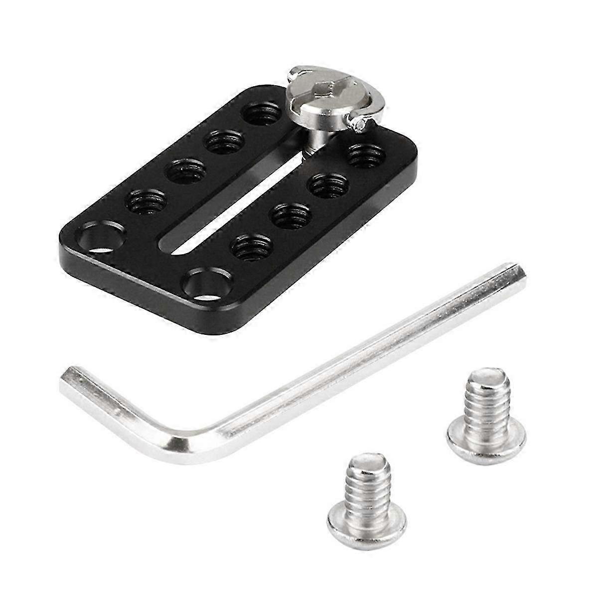 Easy Plate Track Blocks for DSLR Camera Monitor Mounts - Camera Top Accessory for Enhanced Stability and Flexibility