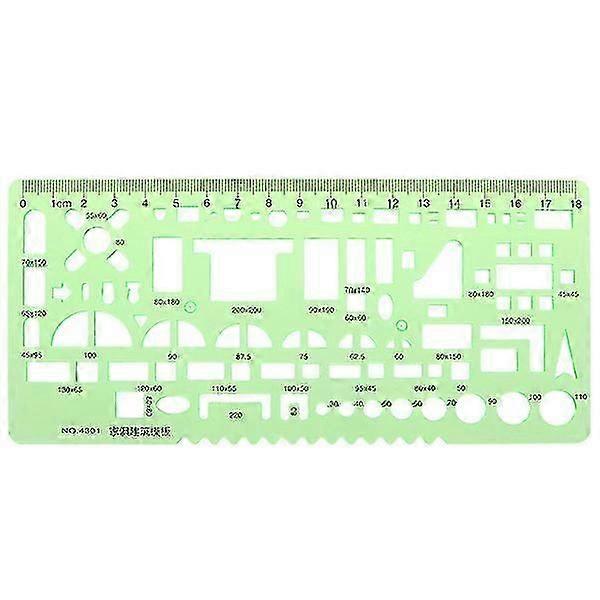 Furniture Construction Black Scale Drawing Stationery Template Ruler