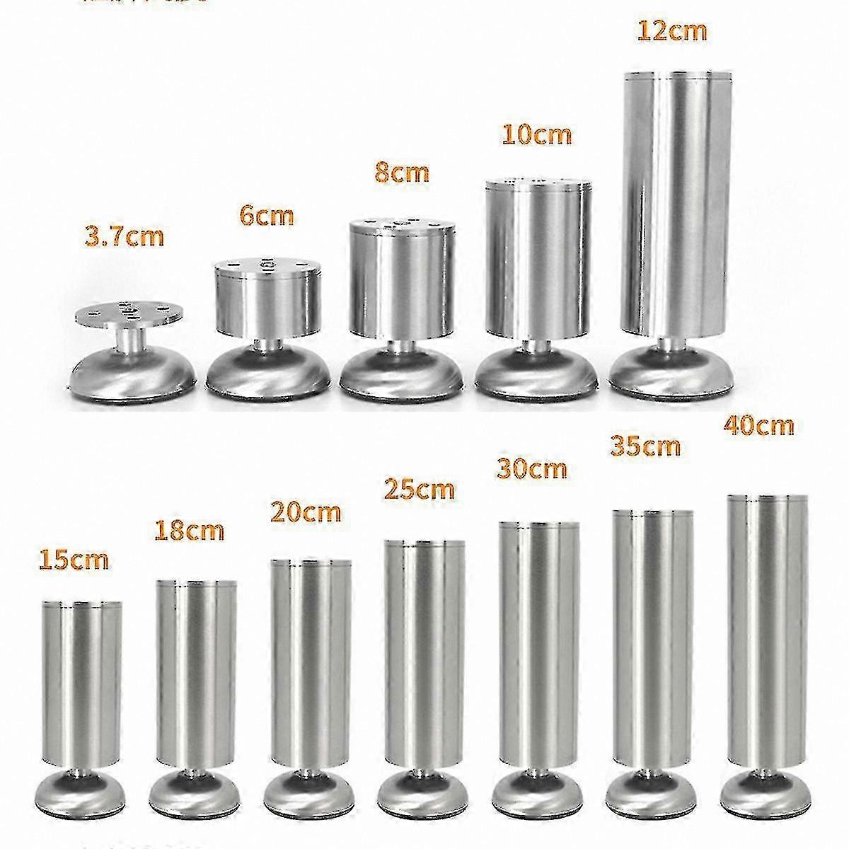 Adjustable Stainless Steel Legs for Furniture, Heavy Duty Support for Tables, Cabinets, and Sofas