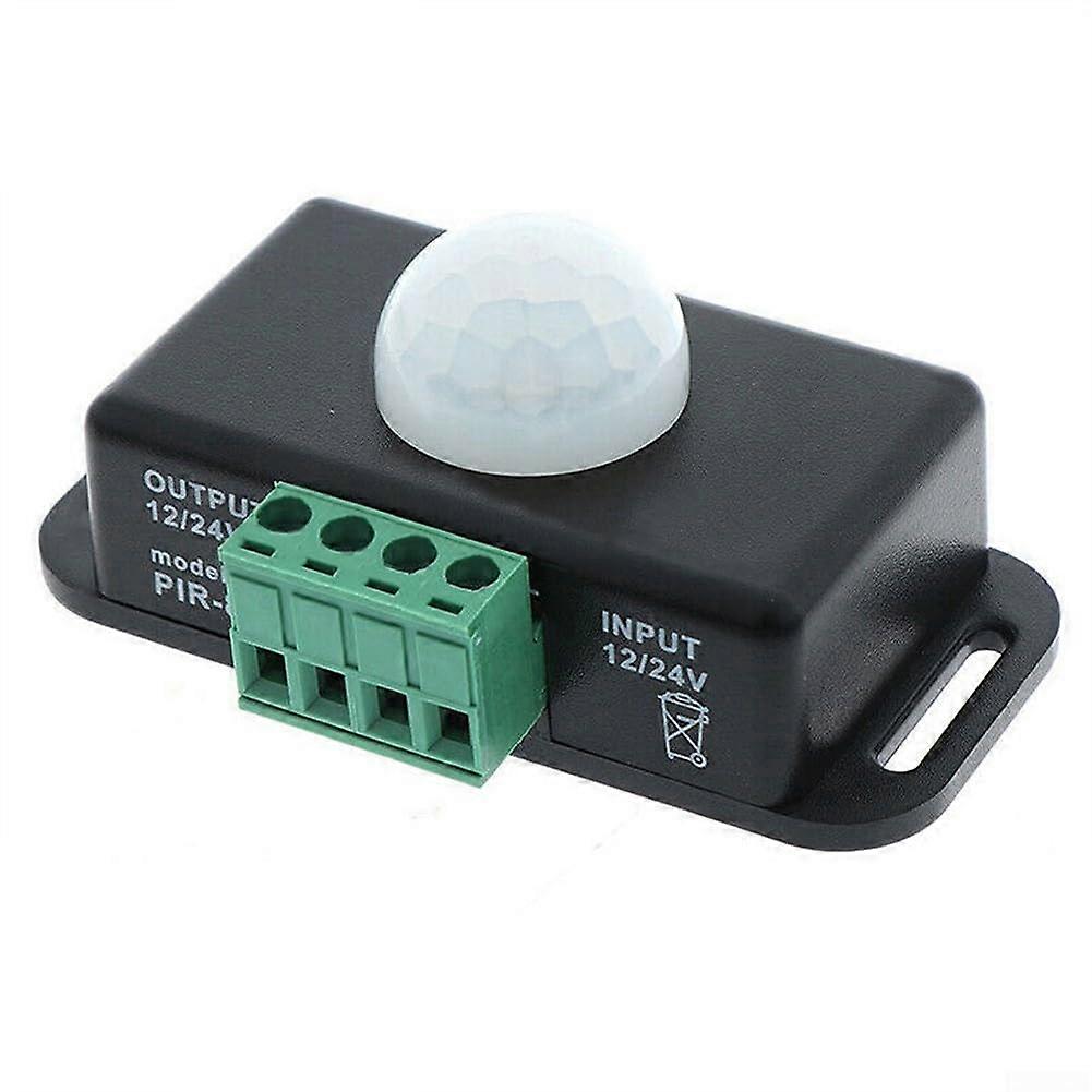 Sleek Design DC12V DC24V PIR Motion Sensor LED Light Strip Automatic Switch for Modern Homes