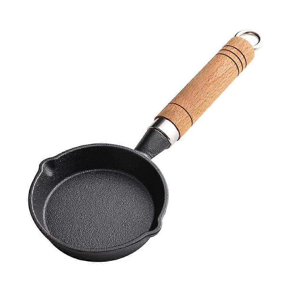 Omelet Pan Nonstick Suitable For Restaurant Use With Black Color And Quick Heating Function 1Set