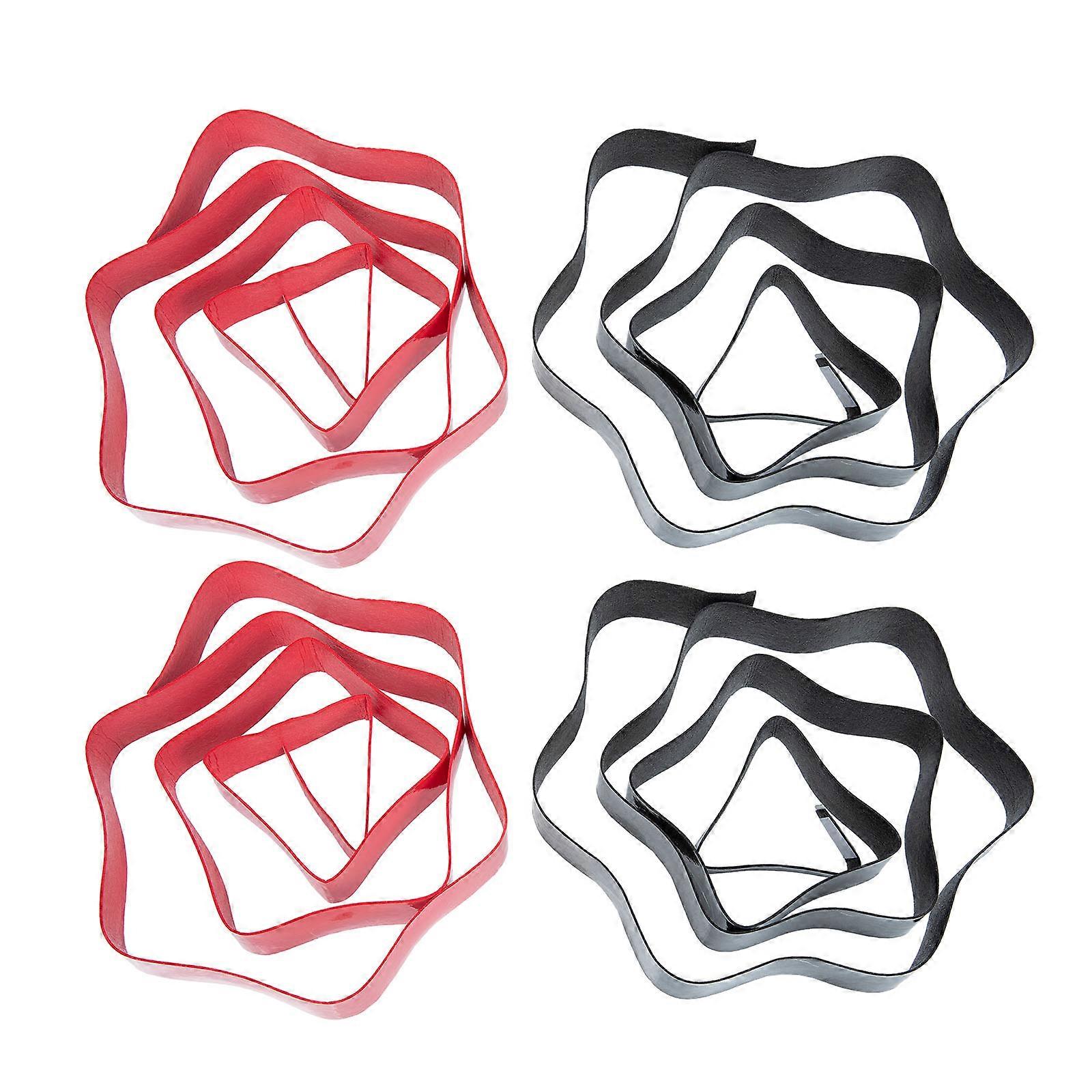 Non-Slip Sleeve For Drumstick 4Pcs Drumstick Protective Covers Sound Attenuation For Drum Players 110x2.5Cm Multi PU