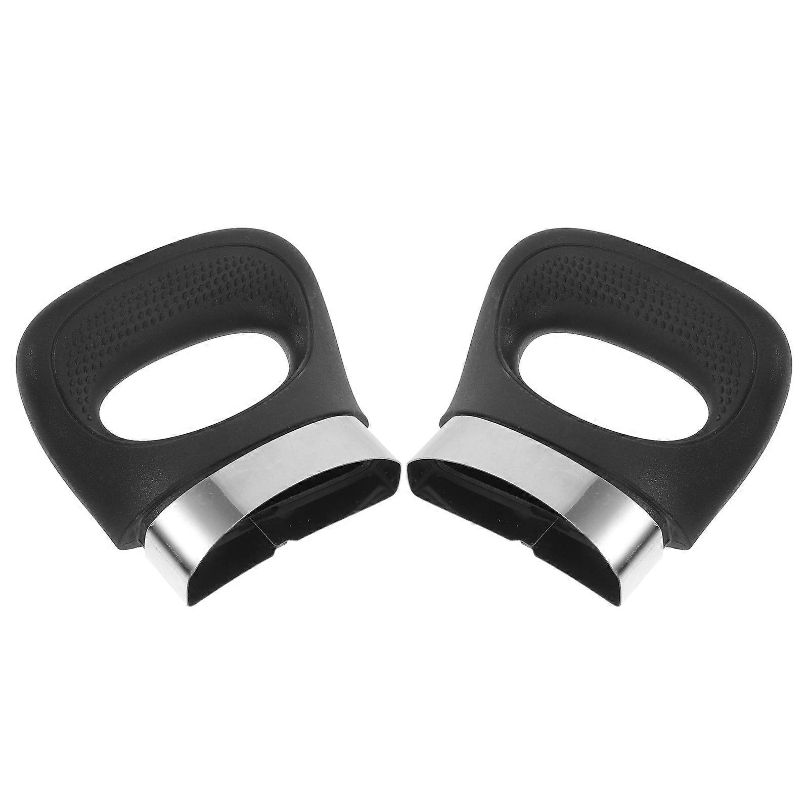 Cookware Side Handle For For Restaurant Use Black Color 2Pcs