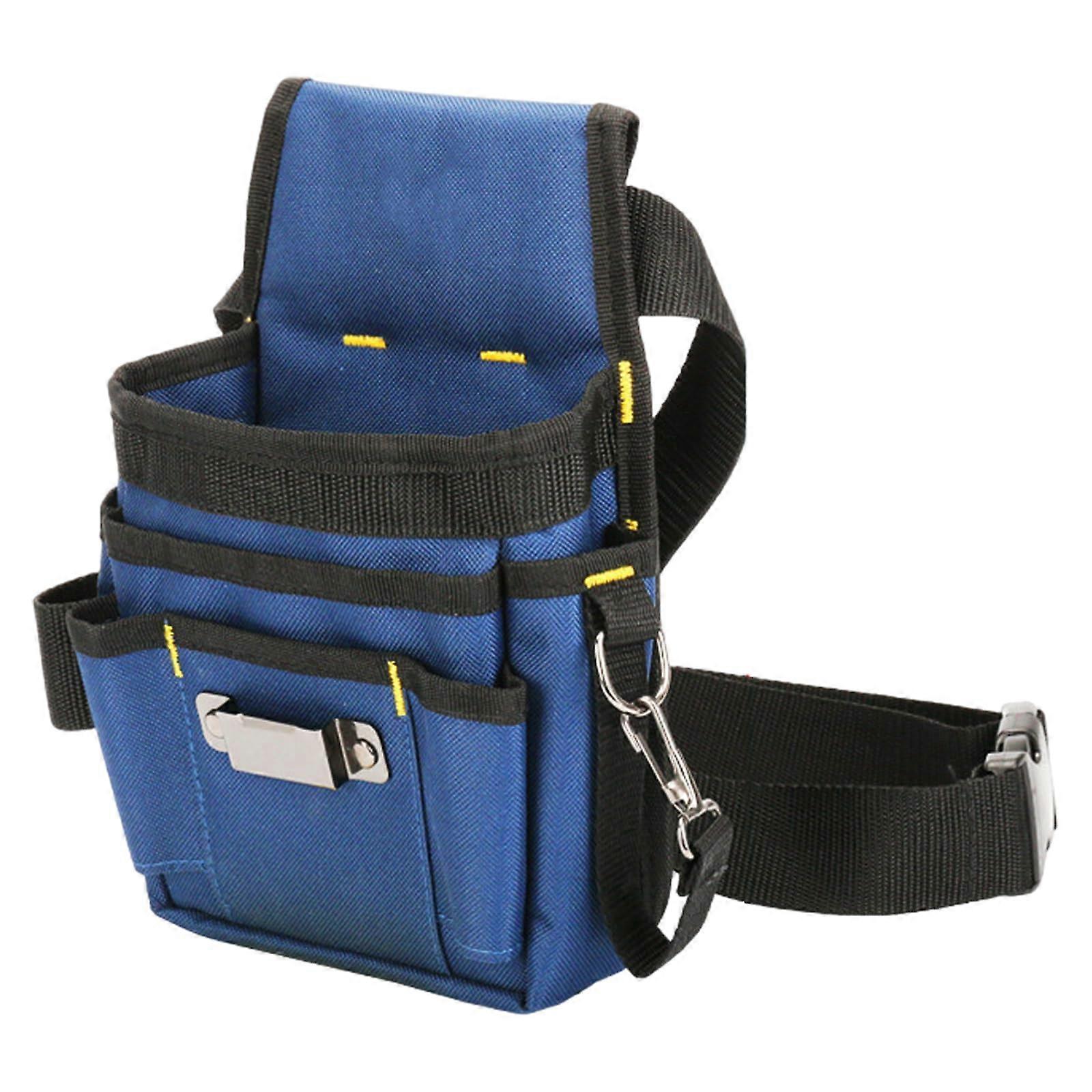 Electrician tool bag tool belt pouch multiple pockets tool organizers attachment pouches for technician maintenance tool belt large