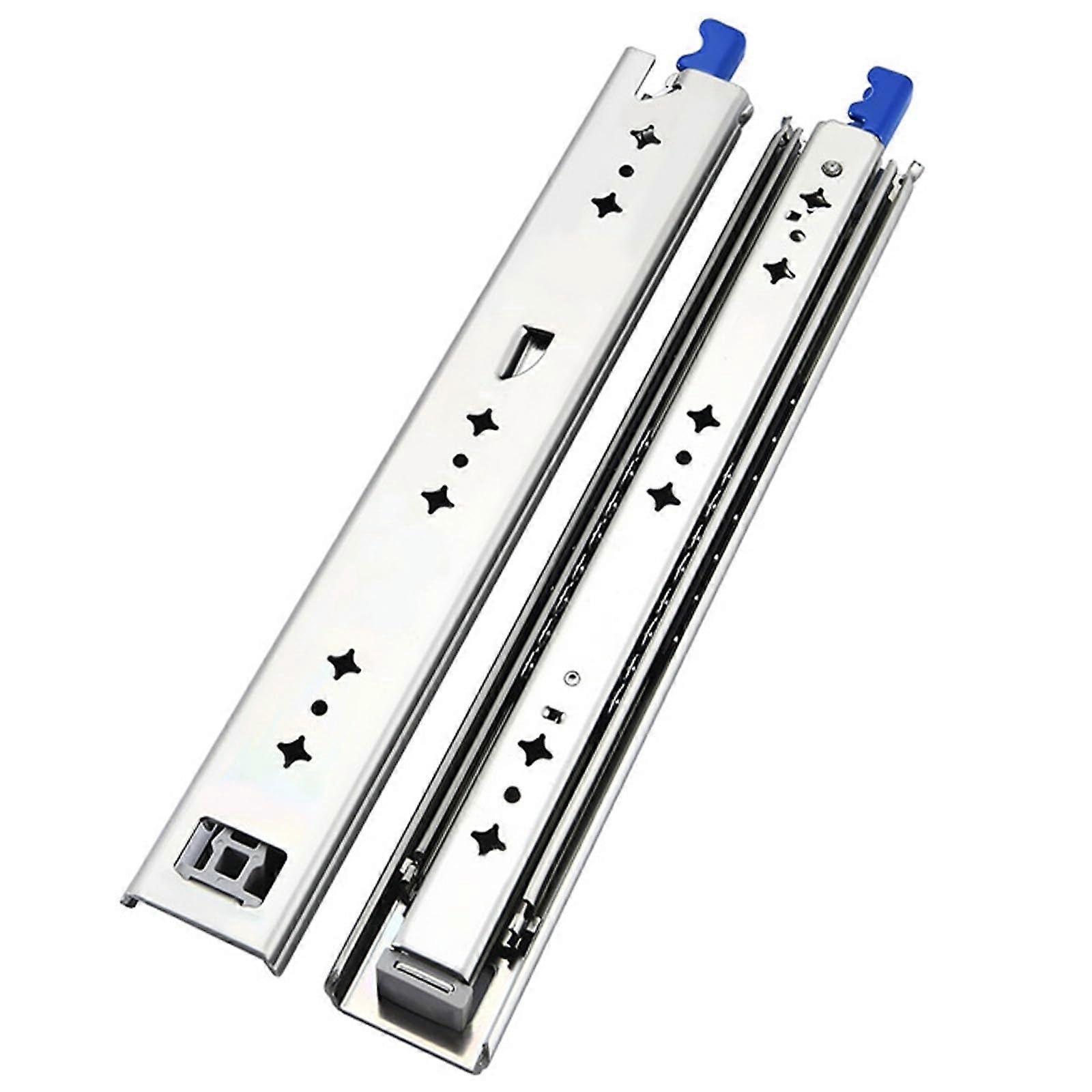 Heavyduty full extension drawer runners with selfclosing slides, 130kg, 300600mm