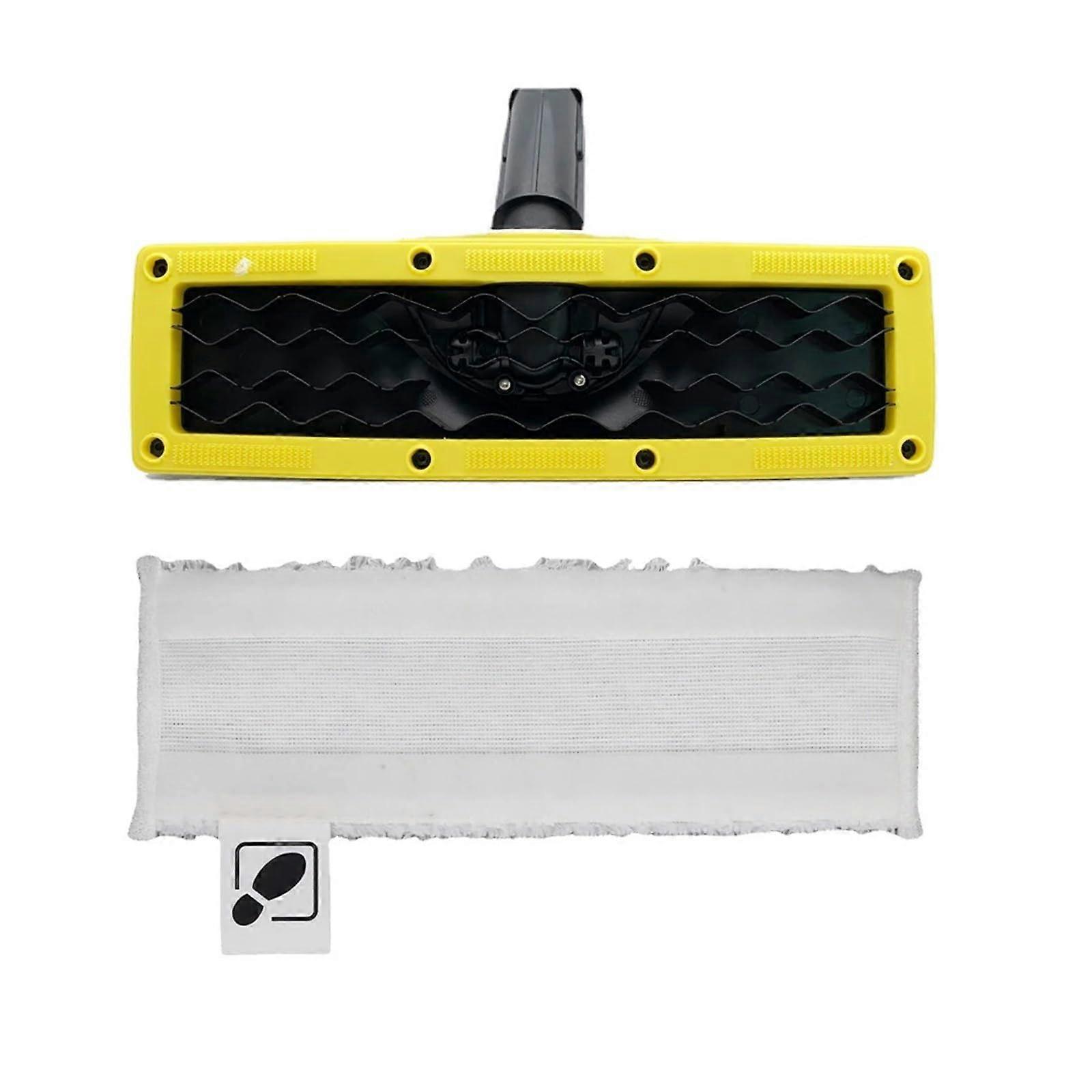 Brush head floor cloth, compatible with KARCHER, steam cleaner parts, floor brush Ref: 9727