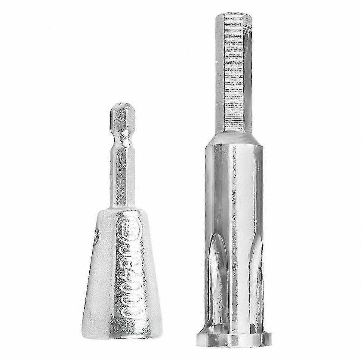 2-Pack Hex-Shank Wire Twisting Tool for Electrical Cable Stripping and Twisting, 1/4 Inch Shank Size