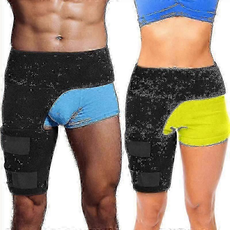 Csípőmerevítő isiász fájdalomcsillapításhoz Hamstring kompressziós hüvely Ágyékmerevítő Si öv állítható támogatás Si ízülethez, ülőideghez, csípőprotézishez