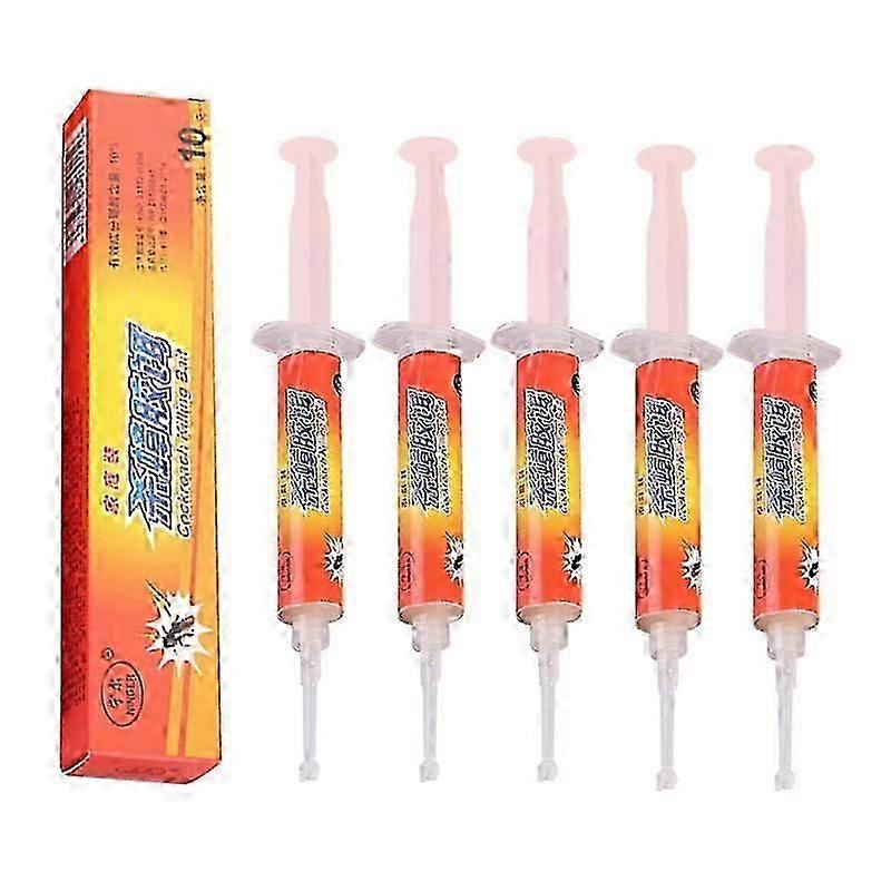 5pcs Kakerlakenköder Gel Kakerlakenkiller Wohnzimmer Interieur Spezieller Köderagent