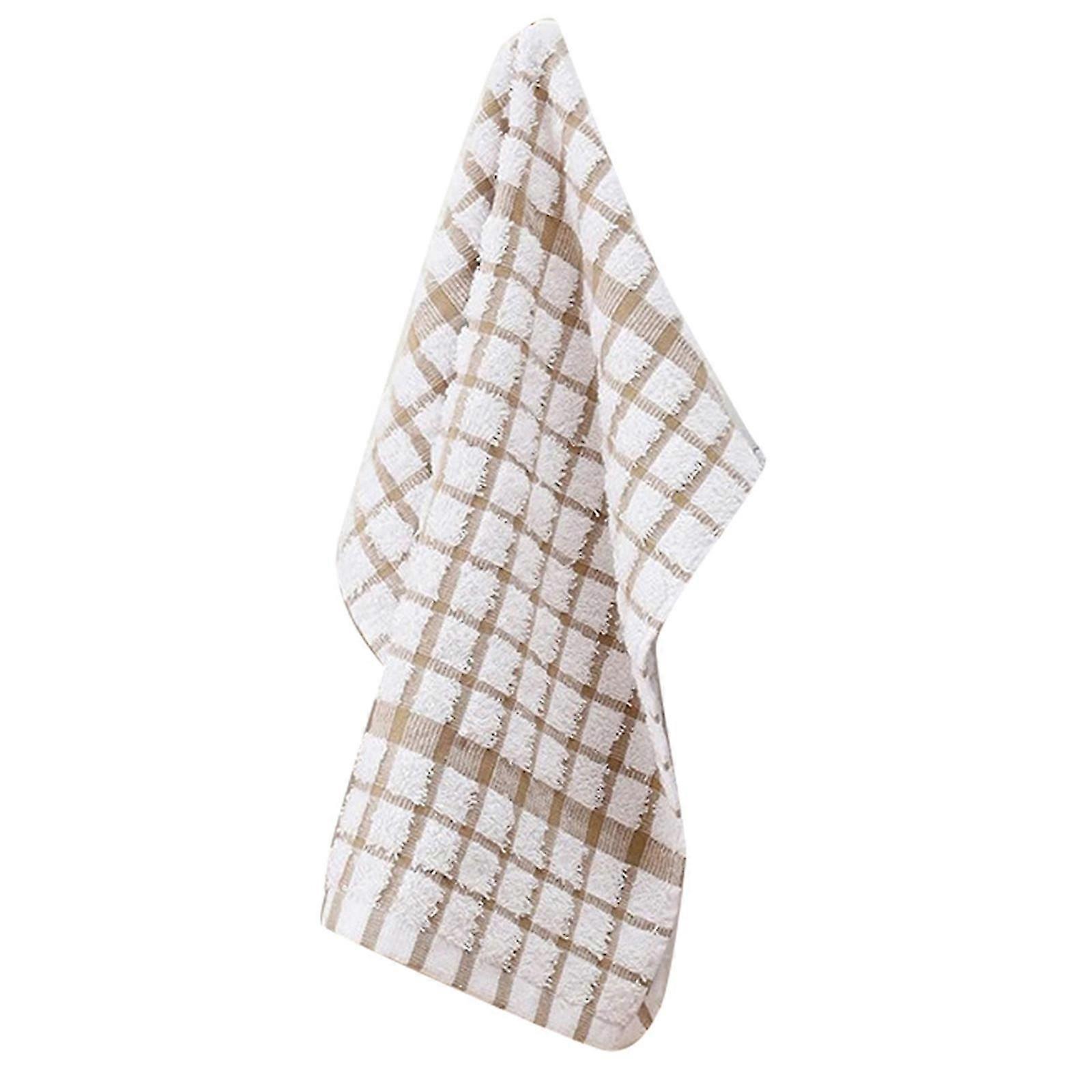 Classical Cotton Towel  Kitchen Wipes with Weave Designing Dishcloth High