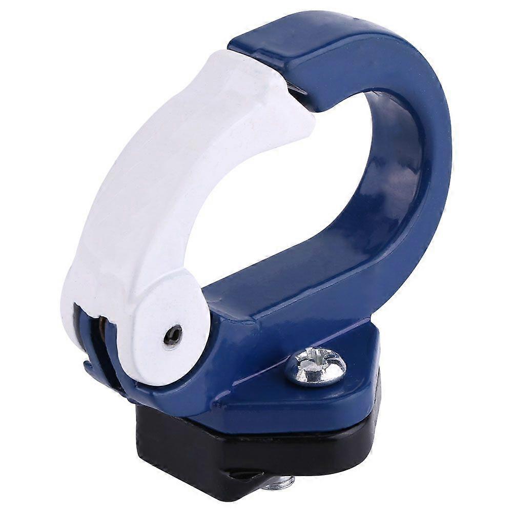 Universal Aluminum Alloy Motorcycle Helmet Bag Carry Holder Hanger Hook Claw Blue