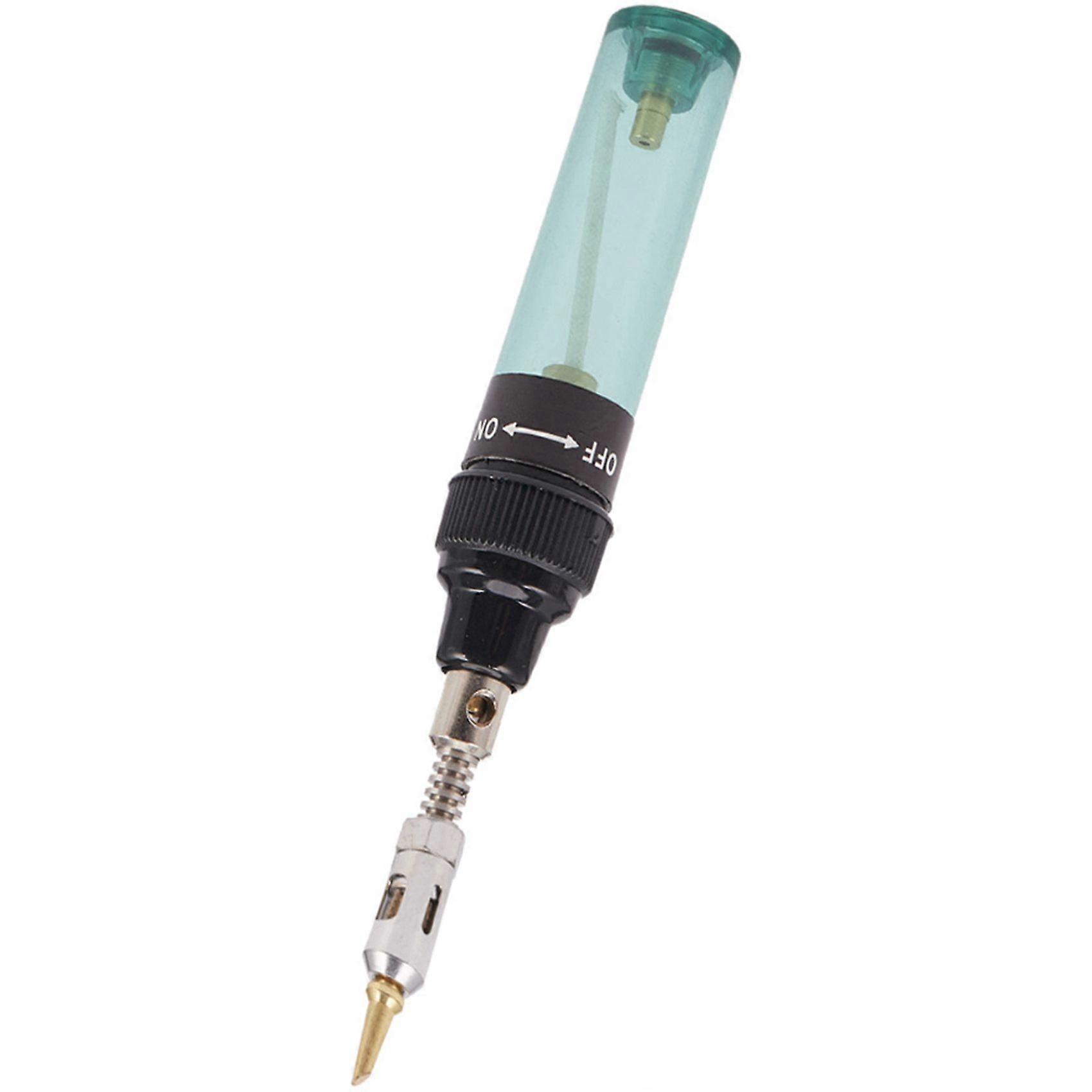 Cordless Torch Soldering Iron MT-100 Butane Gas Soldering Iron Pen(Green)