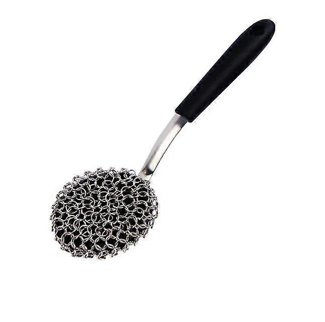 3-in-1 Chainmail Grill Scrubber,Chain Mail Grill Scrubber Cast Iron,Hairless
