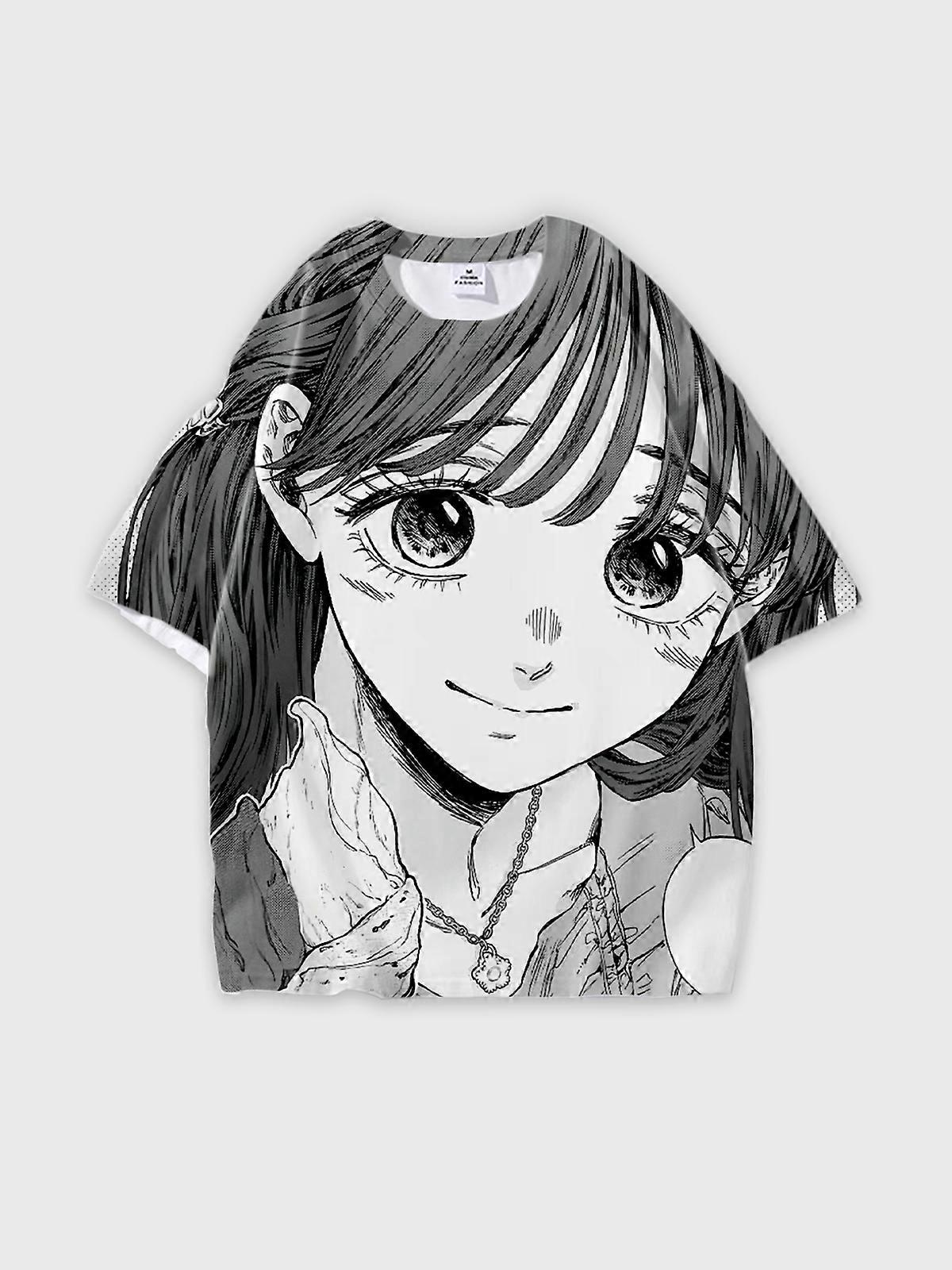 T-Shirt Short Sleeve Round Neck, Summer Casual Loose Graphic Tee, Unisex The Fragrant Flower Blooms with Dignity W1062