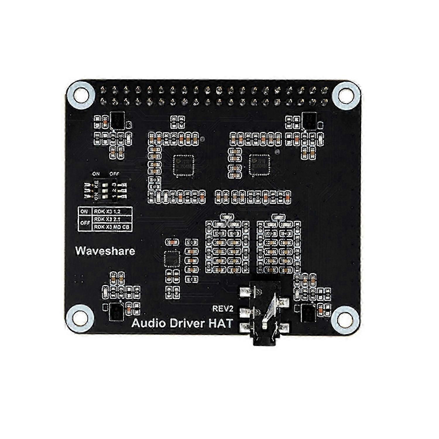For RDK X3 40PIN ES7210 4 Channels Digital Board Power Driver Board with 3.5mm