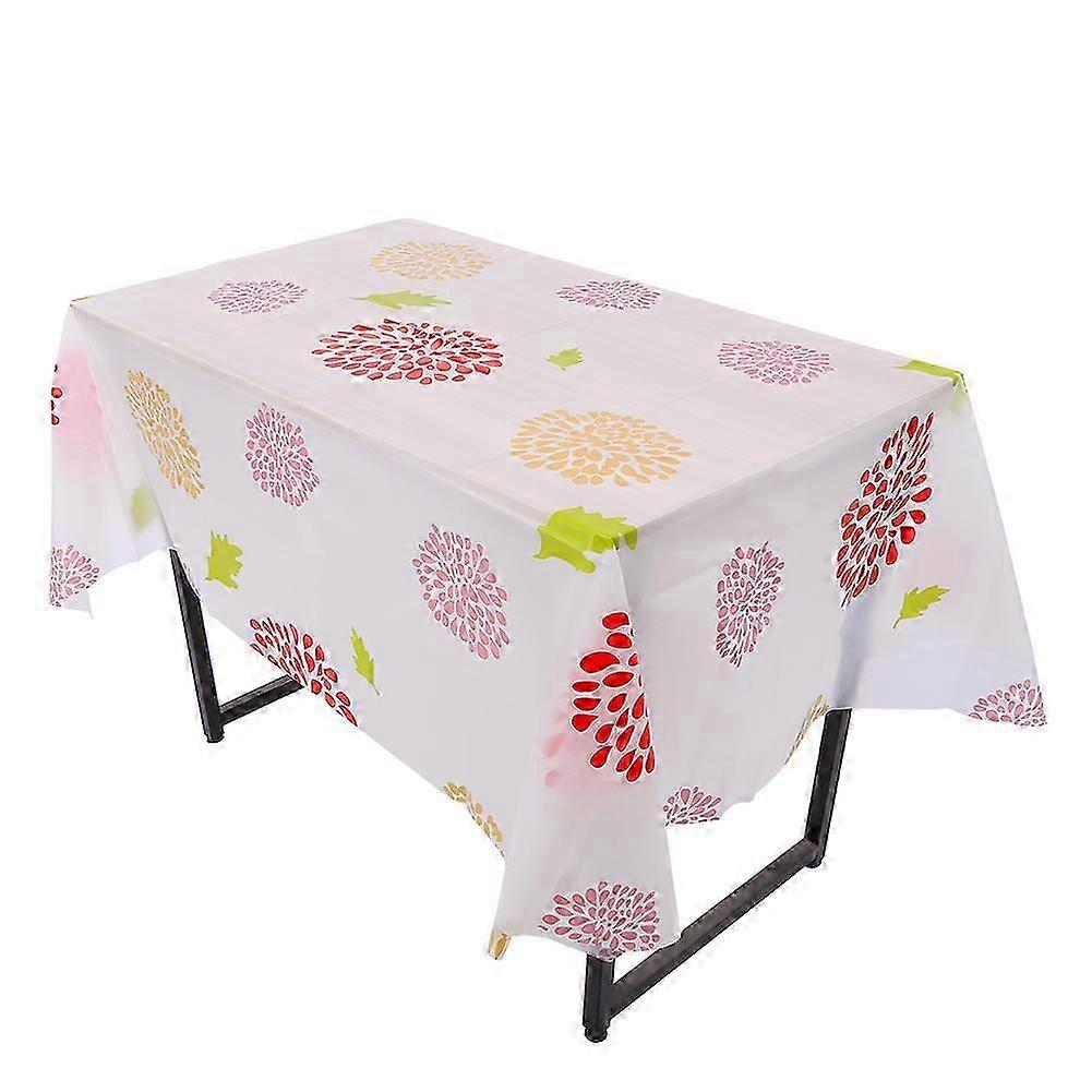 PVC Table Cloth Square Plastic Oil Proof Dining Tablecloth 2025
