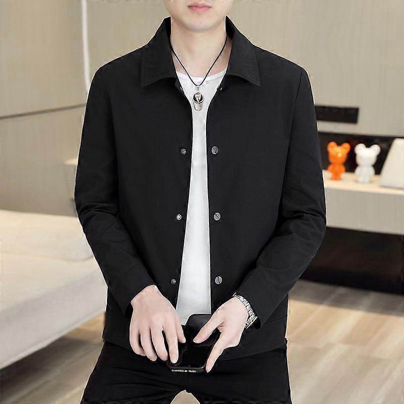 Spring Jackets, Trendy Workwear, Versatile Outerwear, Green Men's Baseball Jacket