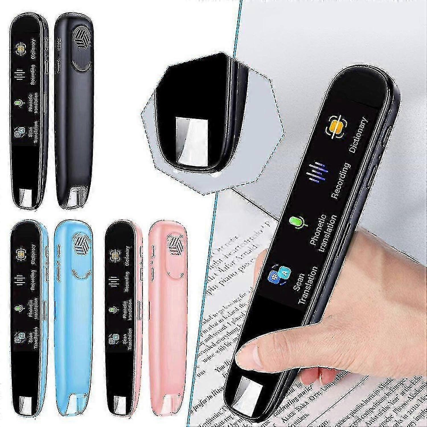 116 Language Reader Pen Translation Scanner Dictionary Pen AI Voice Camera Translators