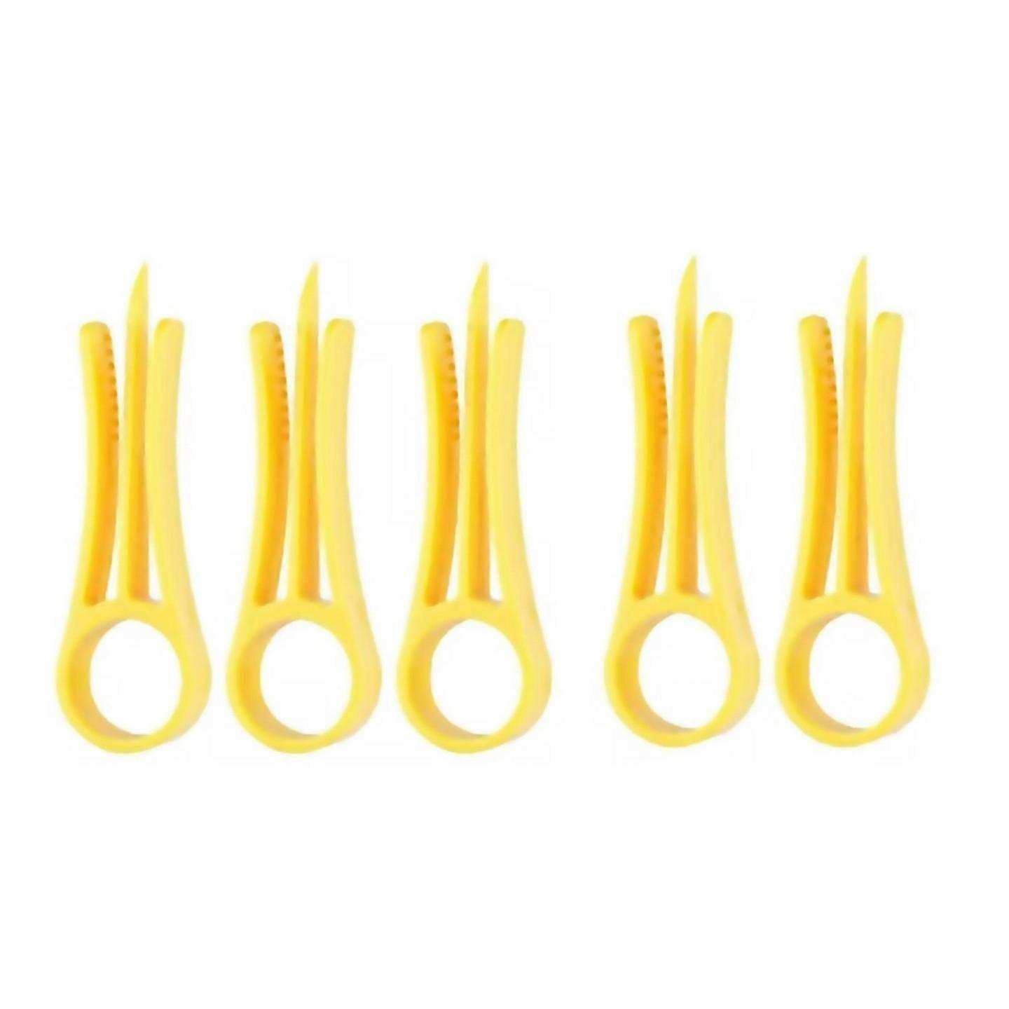 For 5pcs Network Cable Untwist Tool Wire Straightener For Cat5 Yellow
