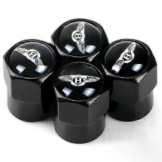 4 יחידות צבעוני גלגל רכב צמיג שסתום כובעי גזע מקרה מתאים לבנטלי Bentayga קונטיננטל תג רכב אביזרי רכב סגסוגת אלומיניום