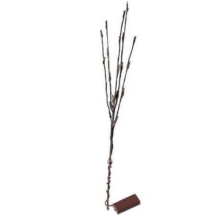 ZOELNIC 1 Pack Lighted Twig Branches 20 Led Battery Powered Decorative Branches Artificial Willow White Lighting Branch Lights