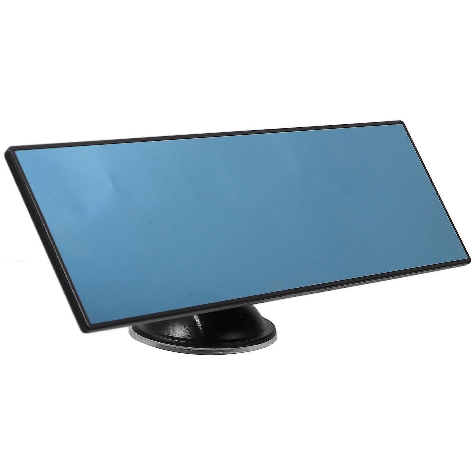 Durable Car Flat Interior Rearview Mirror Portable Wide Angle Rearview Mirror (Blu-ray)
