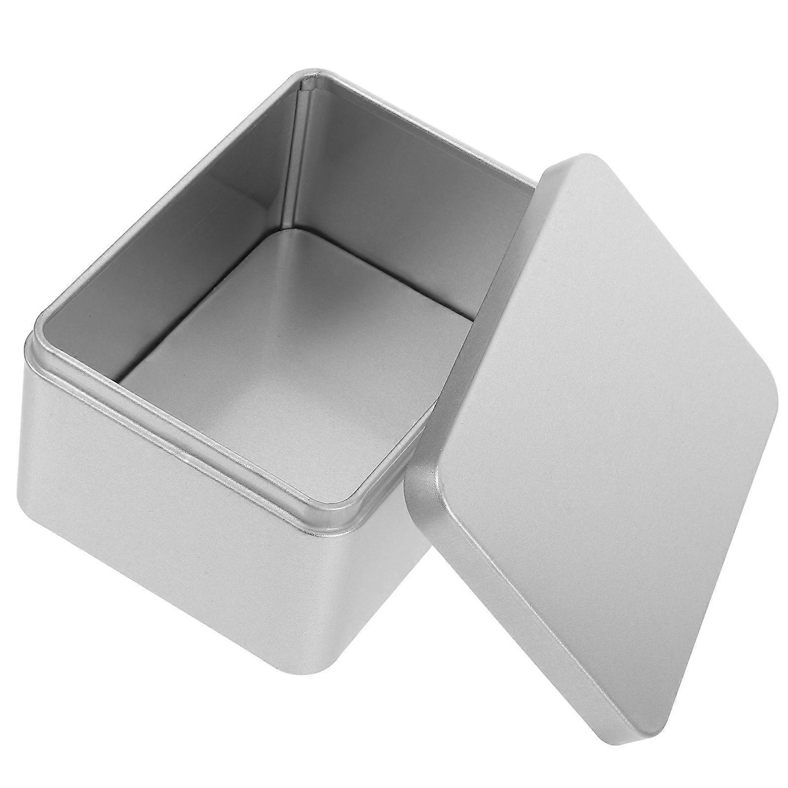 Silver Multipurpose Storage Box for Sewing Tool Organizer 5Pcs Set