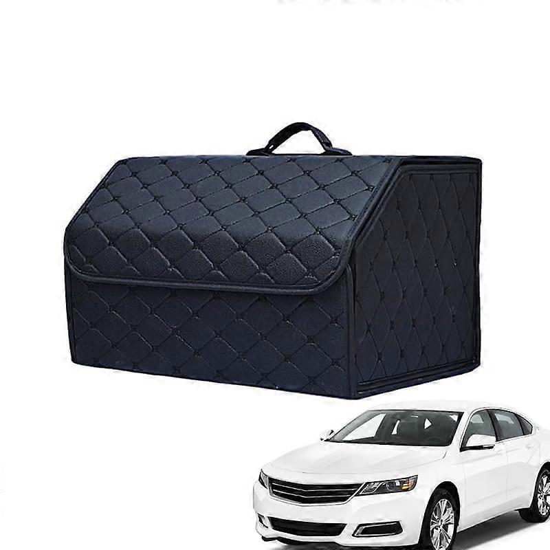 Car Boot Organiser for BMW iX5 iX3 iX1 i8 i7 i5 i4 i3 Foldable Storage Bag with Dividers and Lid, Durable C54cm Size