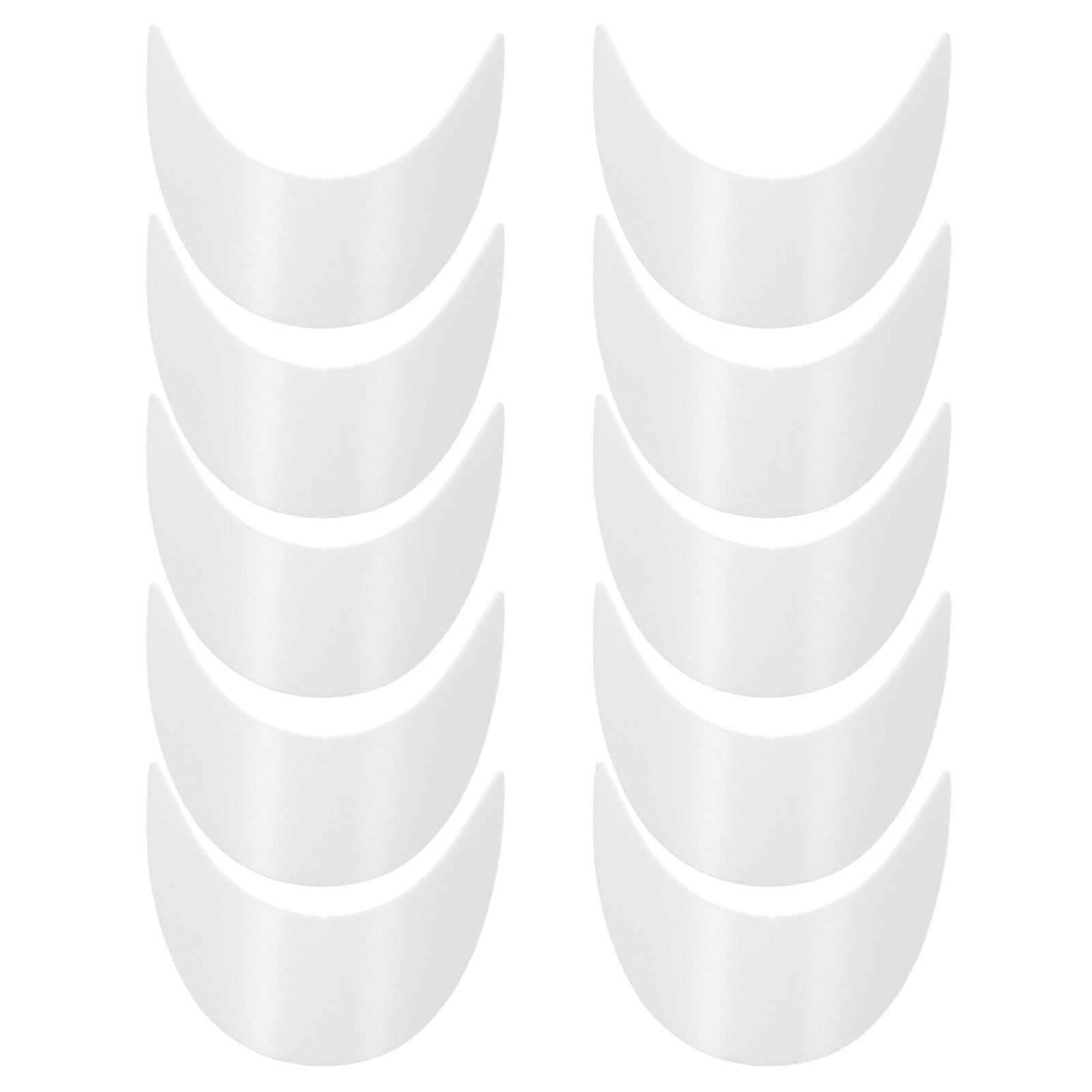 Plastic Hat Shaper Insert for Kids Visor Hats 30Pcs White Support