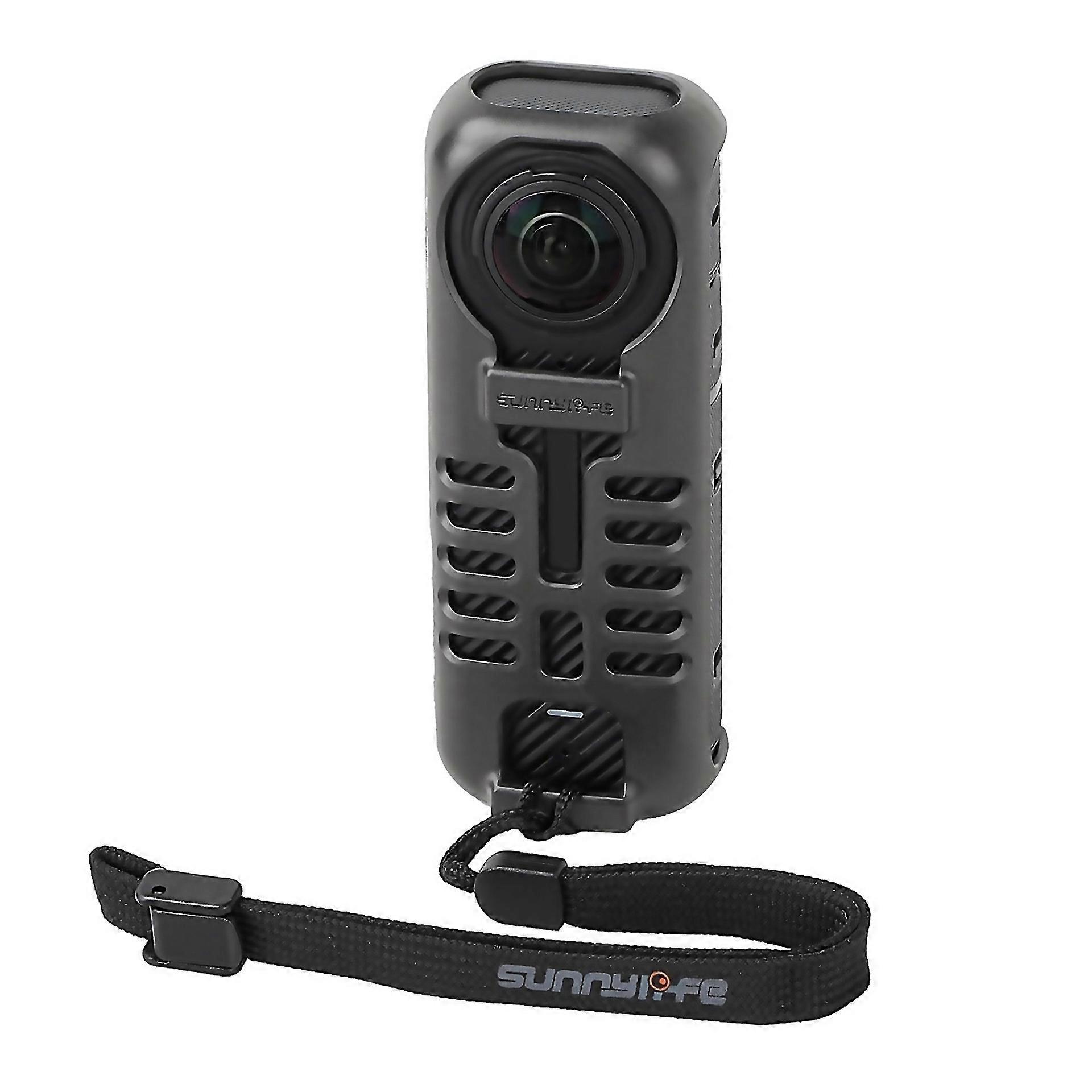 For New For Insta360 X4 Sunnylife Graphene Case High Thermal Conductivity Protective Case With Hand