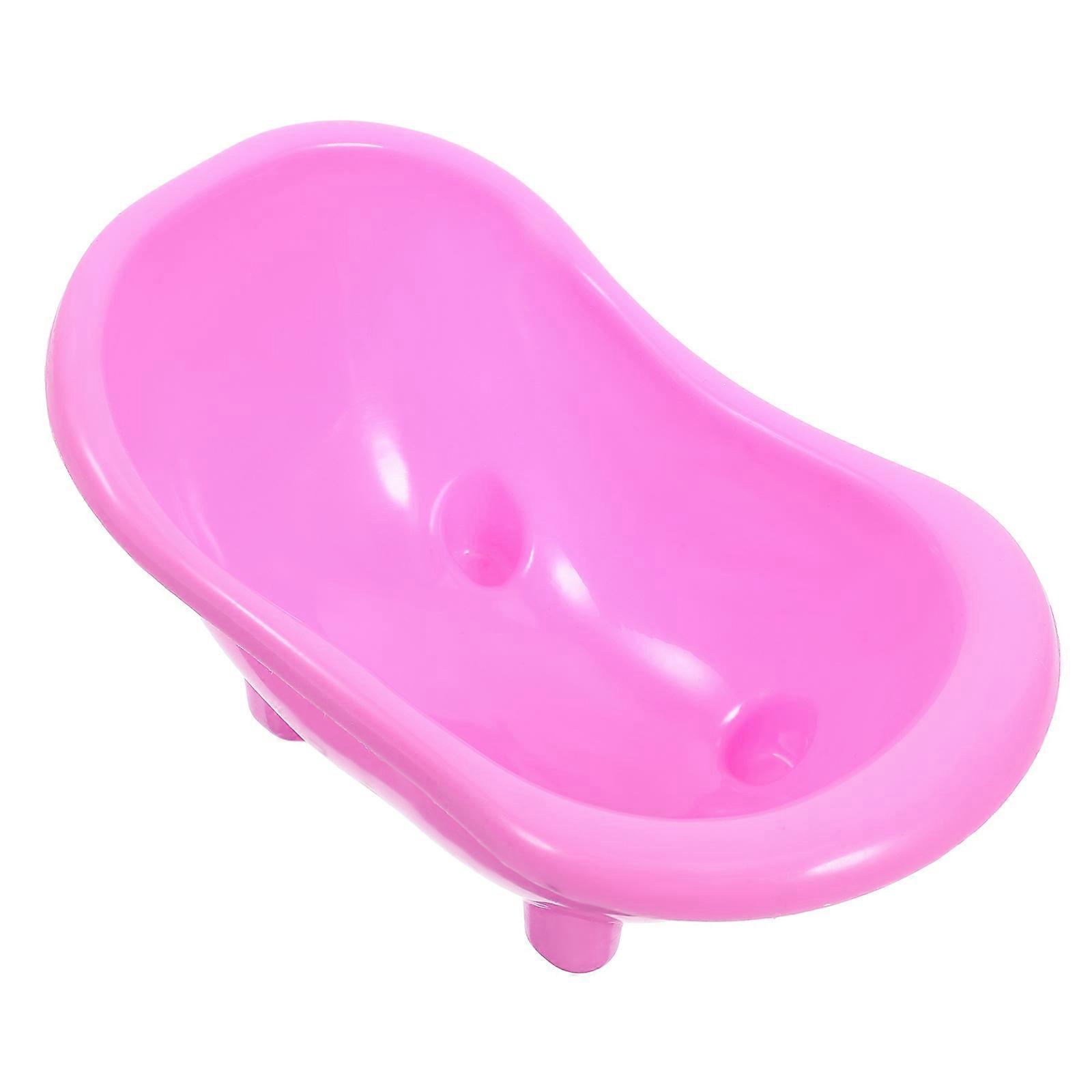 Small Animal Bath Container Plastic Hamster Bathroom Cage 3Pcs