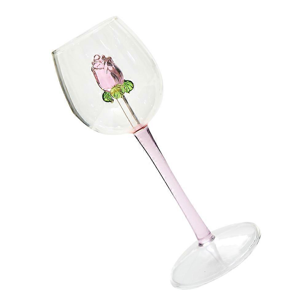 Glass Wine Goblet for Drinks Transparent Creative Glass Cup