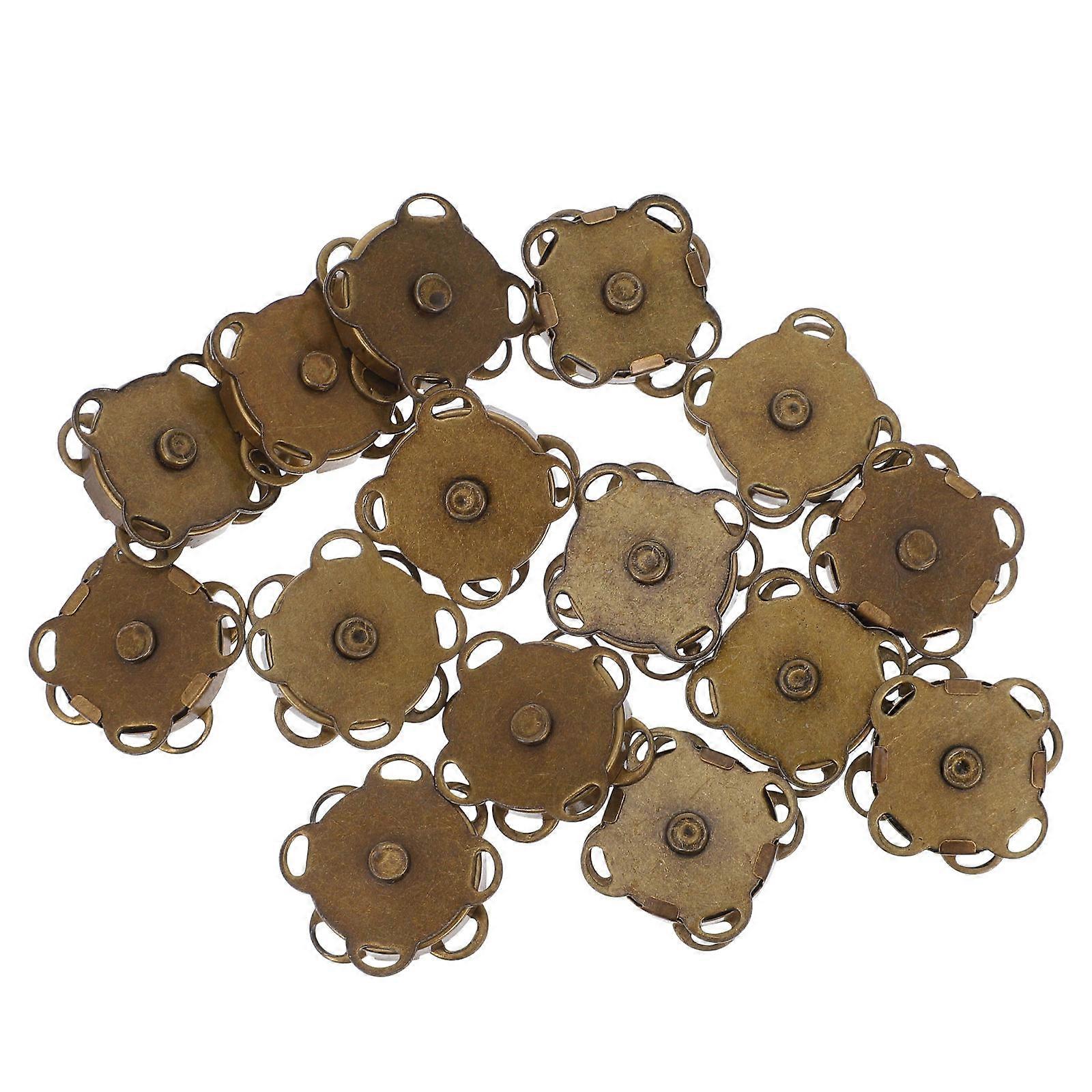 Magnetic Clothing Fixing Buttons Decorative Buttons for Crafts 15Pairs