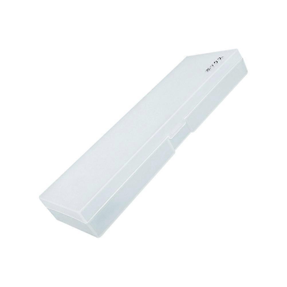 Portable Watercolor Pigment Box 2Pcs Rectangular Transparent Pencil Box Perfect For School Study Supplies Lightweight Storage Solution