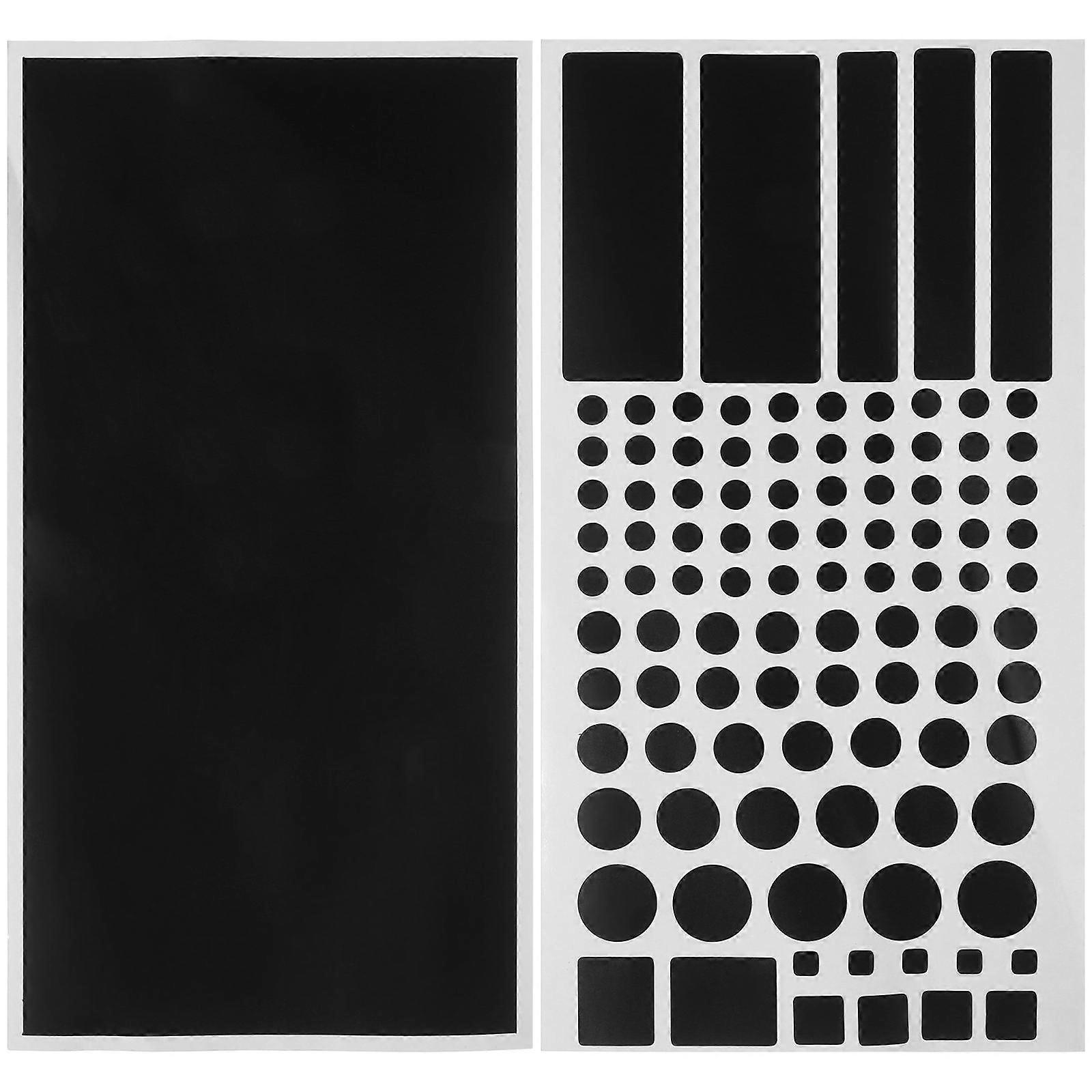 LED Light Blocking Stickers Blackout for Routers 6 Sheets Self Adhesive