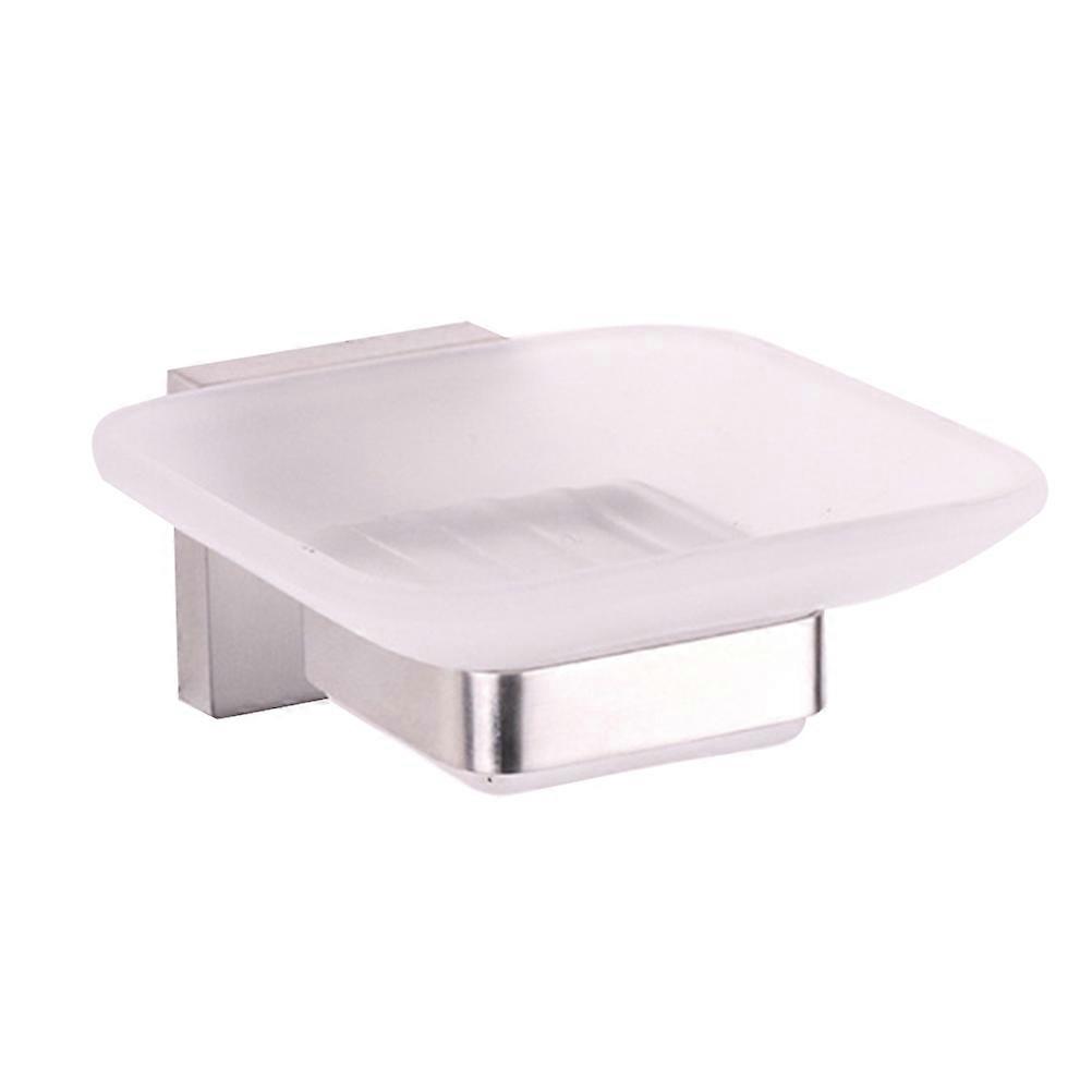 Bathroom Soap Storage Stainless Steel Soap Rack for 3Pcs Wall Mount