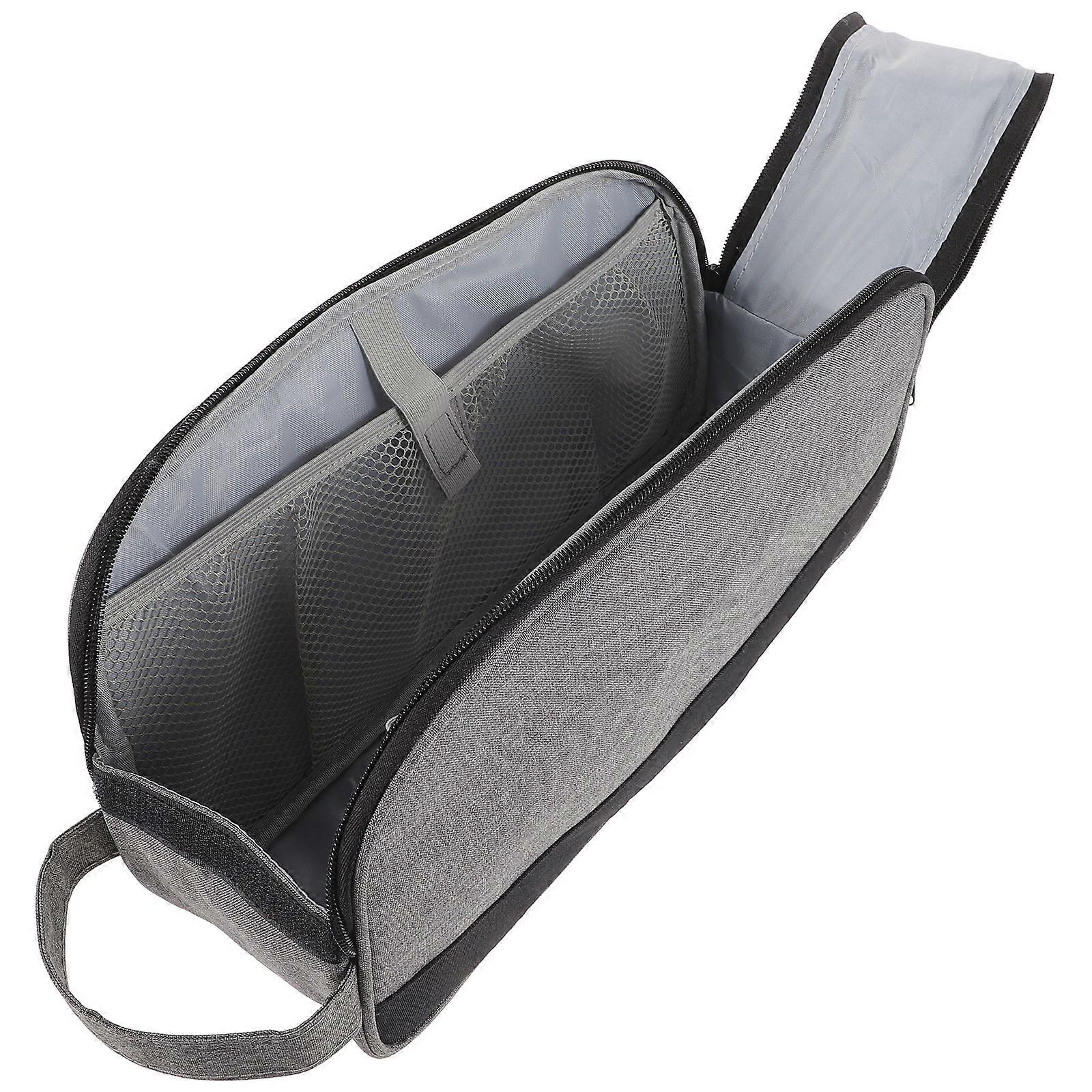 Portable Oxygen Machine Bag for Storage 3Pcs Durable Grey Travel Organizer