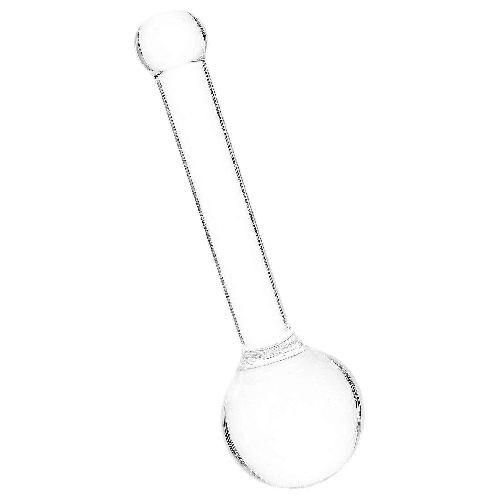 5Pcs Portable Crystal Stick Pestle For DIY Projects And Culinary Use Clear 5.89X1.77X1.77In Sturdy Grinding Tool