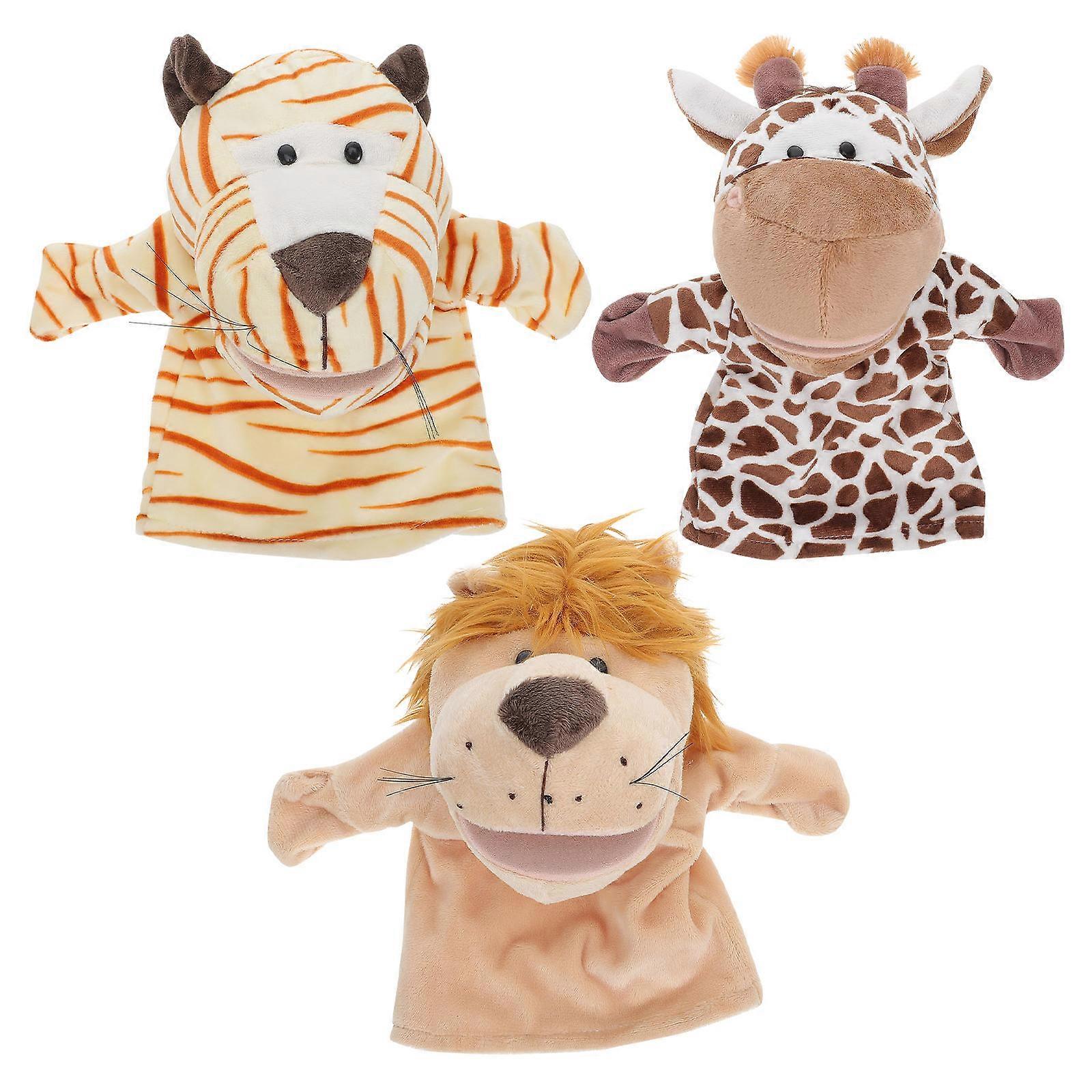 Animal Hand Puppet Plaything 9Pcs Set for Children Imaginative Games