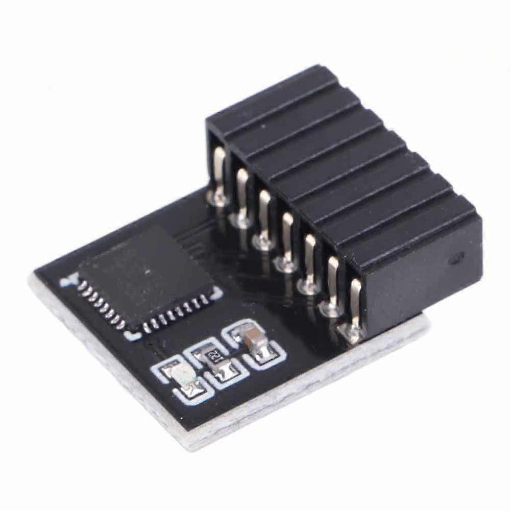14pin TPM 2.0 Module TPM SPI Module 14Pin SPI TPM 2.0 Encryption Security Module Remote Card for Mo