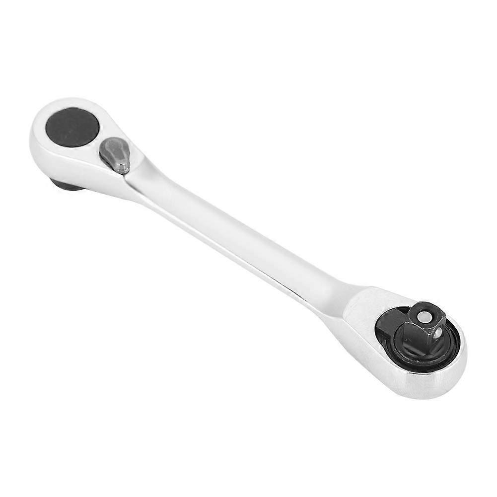 Torque Wrench 1/4Inch Hex, 72Tooth Ratchet, Mini Allen Wrench, Socket Wrench, Screwdriver, Quick Release, 107mm