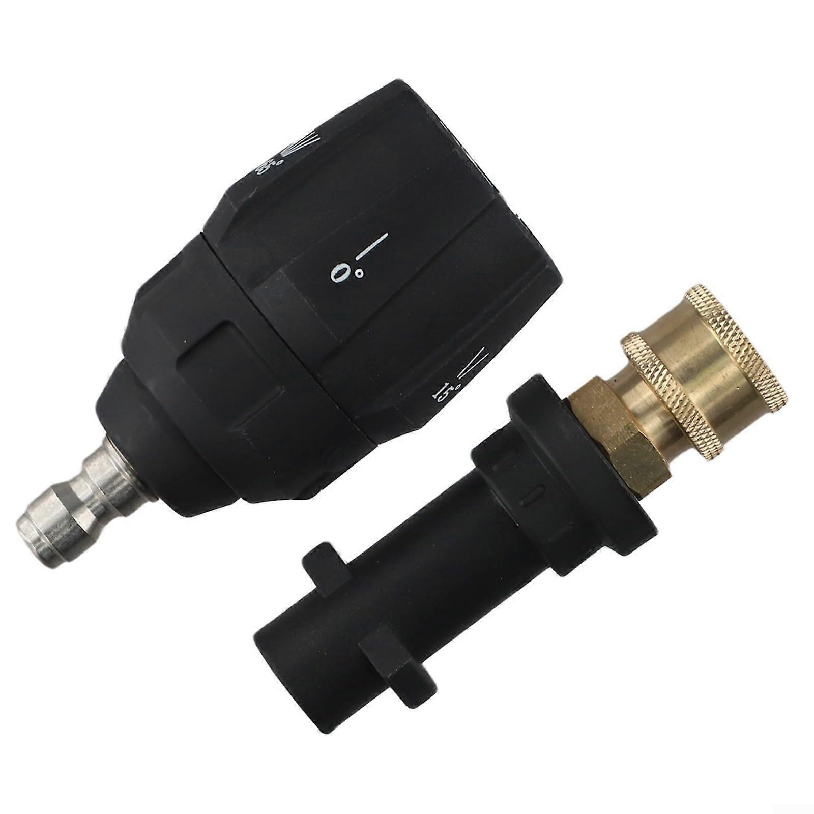 5 in 1 Spray Nozzle for Pressure Washers Quick Connector MultiPattern 5 Modes